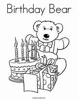Birthday Happy Coloring Pages Grandma Mom Bear Printable Library Clipart Cute Twistynoodle Popular Coloringhome Comments sketch template