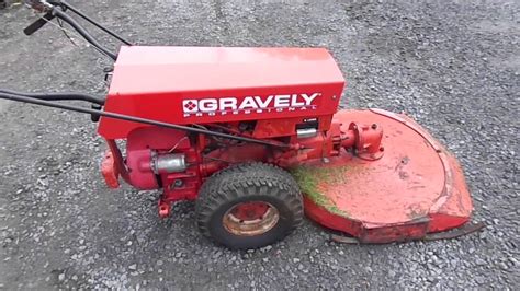 Gravely Professional 12 Field And Brush Mower Demonstration Youtube