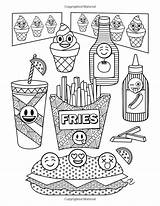 Emoji Coloring Pages Printable Food Kids Adult Cute Books Color Amazon Sheets Getcolorings Awesome Colouring Template Print Totally Book sketch template
