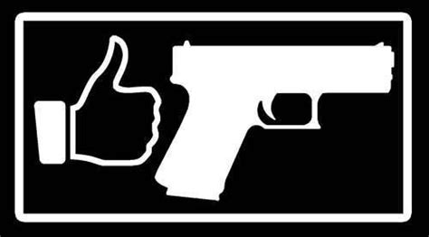 Details About I Like Guns Decal Sticker 40 Cal Pistol Hand Gun 9mm