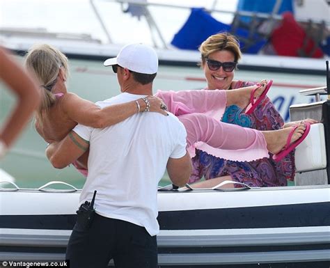 emma forbes and philip green s ride the waves in barbados then get a