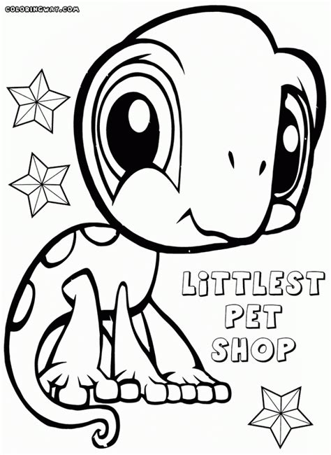 littlest pet shop coloring pages  preschoolers