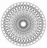 Mandala Coloring Simple Mandalas Facile Geometric Patterns Pages Adult Relax Did Really Case Quality When High Zen Small Spend Complicating sketch template