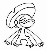 Pokemon Lotad Coloring Template Lombre sketch template