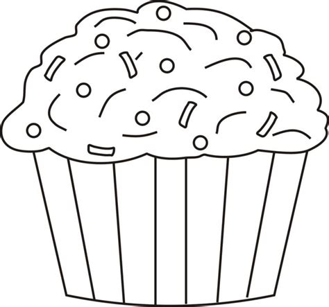 yummy cupcake  cupcake coloring pages  printables