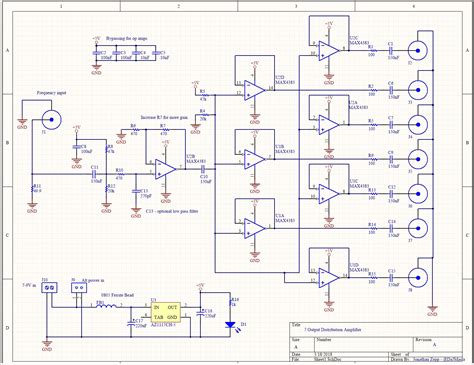 diy  mhz distribution amplifier requirements gathering page