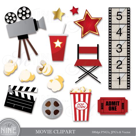hollywood theme clip art clipart panda  clipart images