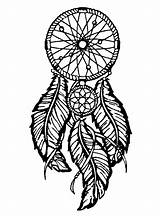 Dream Catcher Coloring Pages Easy Kids sketch template