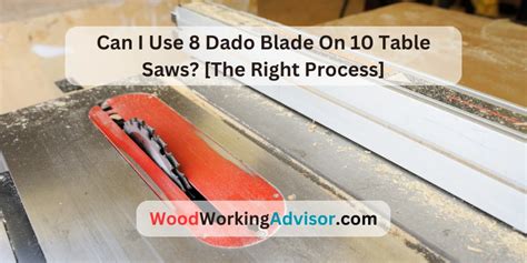 Can I Use 8 Dado Blade On 10 Table Saws [the Right Process] – Wood
