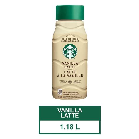starbucks iced espresso classic vanilla latte  bottle walmart