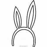 Orecchie Coniglio Hasenohren Ausmalbilder Ears Bunny Stampare Ultracoloringpages sketch template