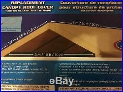 replacement cover costco carport heavy duty uv roof top hd canopy shelter patio awnings