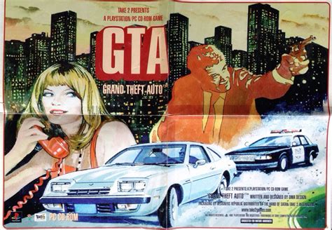 remember  original gta poster   pretty cool vg