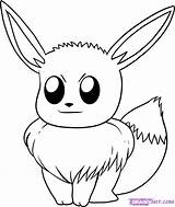 Pokemon Eevee Coloring Pages Draw Printable Step Eeve Characters Drawing Kids Easy Smiling Print Anime Library Clipart Hellokids Game sketch template