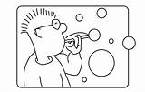 Coloring Bubbles Blow Air Pages Bubble Large Edupics sketch template