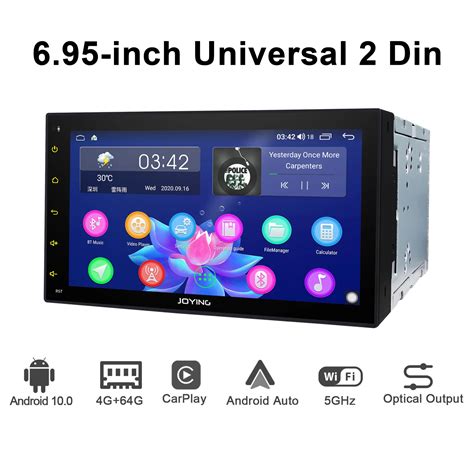 joying universal  din car radio player   head unit gps navigation support