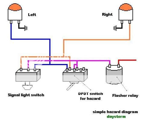 unique universal turn signal switch wiring diagram