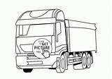 Coloring Truck Pages Kids Real Big Choose Board Transportation Trucks Color sketch template