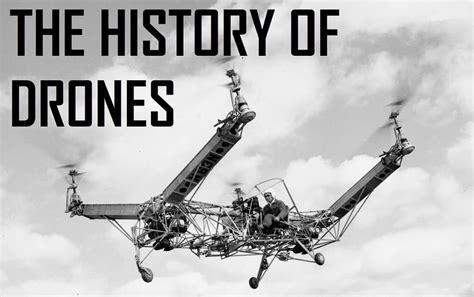 history  drones timeline     drone tech planet