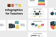 infographics  teachers  templates creative market