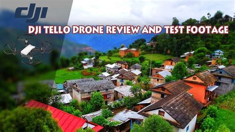 tello drone review original footage  test video youtube