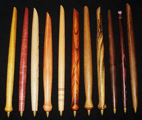 woodwork turned wood pens  plans