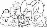 Coloring Zoo Baby Pages Animal Animals Getcolorings sketch template