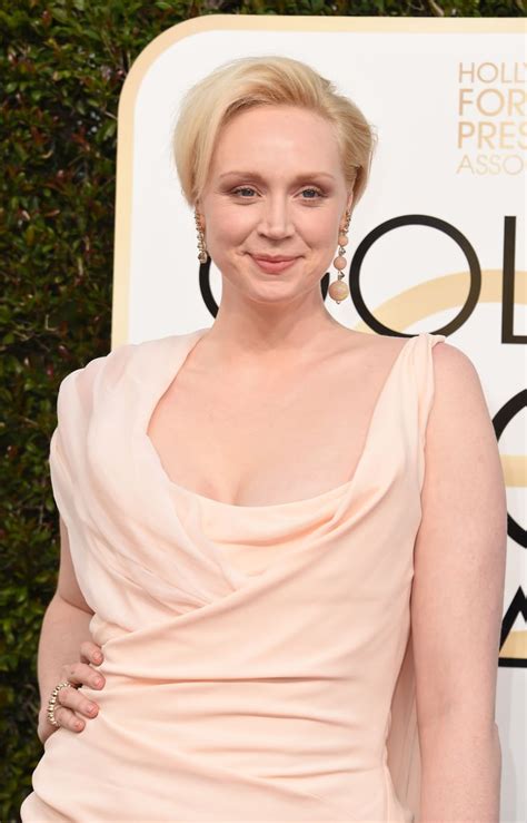 Gwendoline Christie Hair And Makeup At Golden Globes