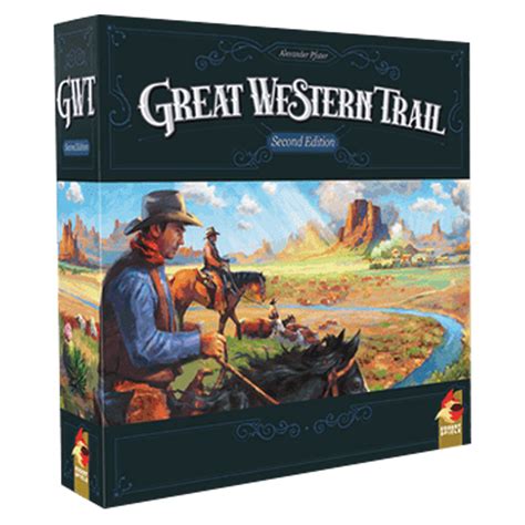 preorder great western trail  edition board game gameology