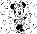 Minnie Mouse Drawing Coloring Pages Disney Cartoon Kid Beautiful Simple Mickey Easy Printable Print Drawings Kids Sheets Sketch Colouring Colour sketch template