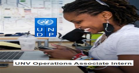 undp  volunteer operations associate internship