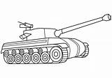 Tank Coloring Pages Drawing Printable M4 Abrams Tiger Tanks Sherman M1 Getdrawings Categories Getcolorings sketch template