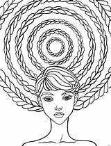 Coloring Pages Hair Adult Crazy Eazy Color Drawing Nerd Hairstyle Adults Printable Brush Colouring Sheets Girls Getcolorings Hairstyles Anger Getdrawings sketch template