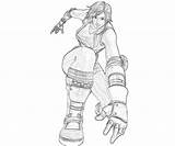 Kazama Asuka Tekken Tournament sketch template
