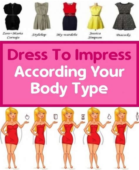 dress    type  body   body types dress