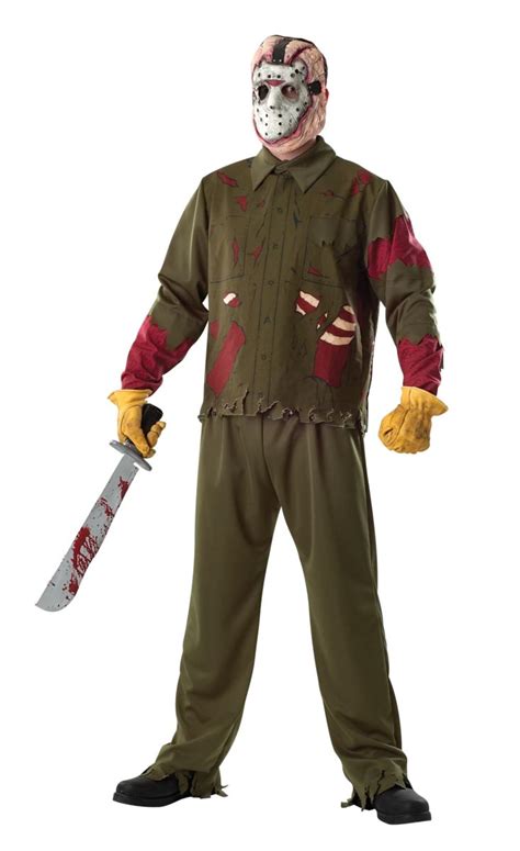 deluxe adult jason costume  purchase