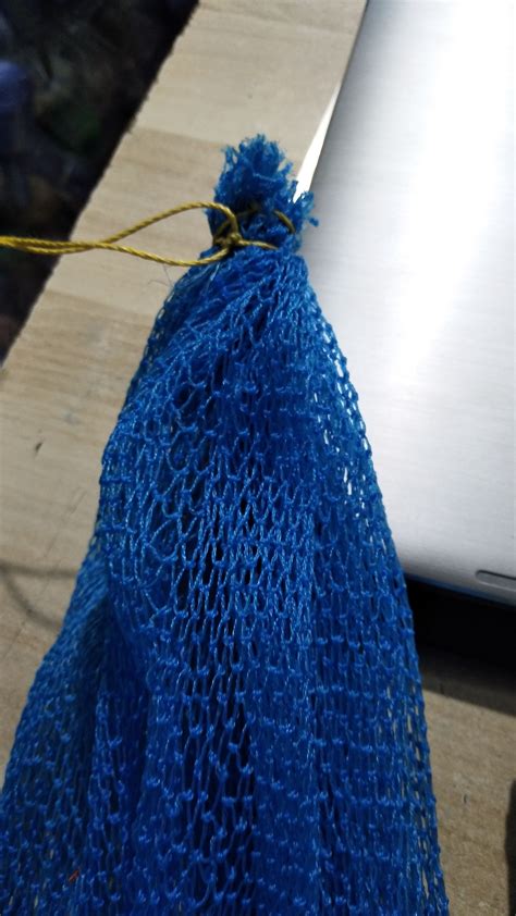 blue white fish net bag rs  piece taj nets id