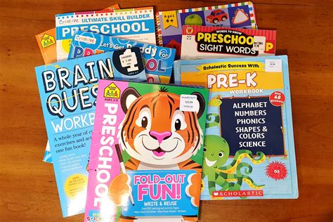 review  workbooks  preschoolers  happy lee family