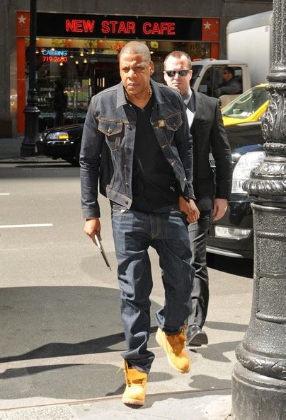 Spotted Stalked Scene Jay Z Heads To Work In Denim