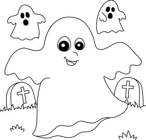 ghost coloring pages home design ideas