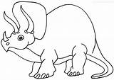 Triceratops Triceratopo Ausmalbild Cool2bkids Ausdrucken Raskrasil sketch template