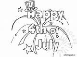 Coloring Fireworks Coloringpage sketch template