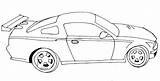 Coloring Car Pages Race sketch template