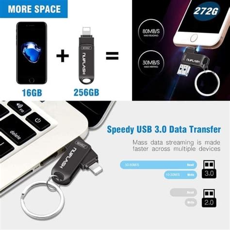 Review Nuiflash 256gb Flash Drive For Iphone Photo