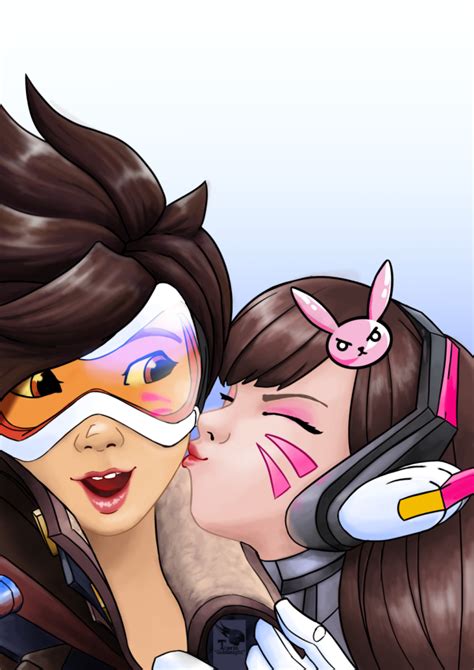 D Va Loves Tracer Overwatch Lesbians Luscious Hentai Manga And Porn