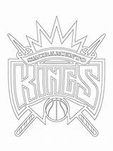 Coloring Logo Pages Kings Sacramento Nba 76ers Cleveland Cavaliers Getcolorings Color Awesome Categories Cool sketch template