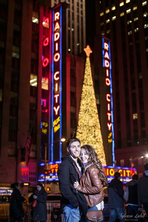 Christmas Engagement Photos In New York Popsugar Love And Sex Photo 27