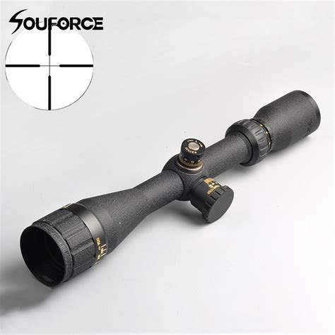 3 12x40 Ao Duplex Crosshair Reticle Sniper Sight Hunting Rifle Scope