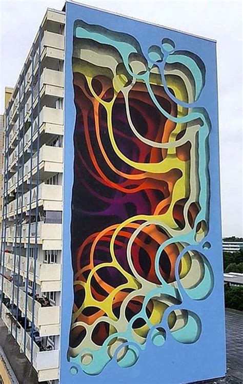 1010 street art murals street art mural art 3d wall art