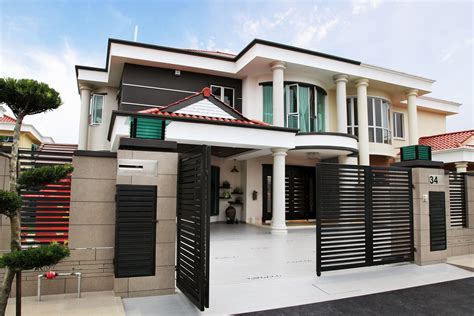 gi design takes  fascinating approach   semi detached house  banting